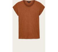 All Saints AllSaints Brown Anna Shimmer T-Shirt