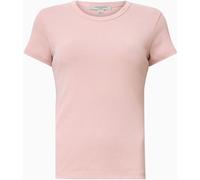 All Saints Allsaints Pink Stevie Black Short Sleeve Crew Neck Slim Fit T-Shirt