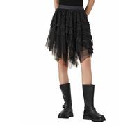 All Saints Jayde Jupe en Tulle pour Femme, Noir, 36/US 2