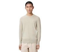 All Saints Mode Merino Crew Knit pour Homme, Vert poudré, Taille L