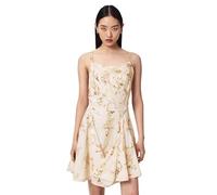 All Saints Robe Courte Claire pour Femme, Carmel Blanc cassé, 34
