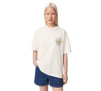All Saints Sun City Etta T-Shirt pour Femme, Aigrette Blanche, XS