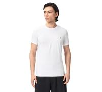 All Saints Tonic SS Crew Lot de 3 Maillots Unis pour Homme, Gris/Blanc/Vert, XXL