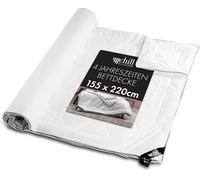 All-Season Duvet,155 X 220 Cm,155 X 220 Cm,2-In-1,All Seasons,155 X 220 Cm,Breathable,Washable And Vegan,Duo,With Sleep Comfort Bar,Filling 630 G And