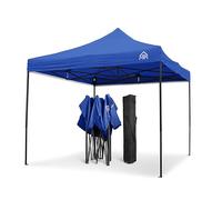 All Seasons Gazebos - Tonnelle Pop-up 3x3m entièrement imperméable - Bleu Roi