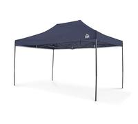 All Seasons Gazebos - Tonnelle Pop-up 3x4.5m entièrement imperméable - Bleu Marine