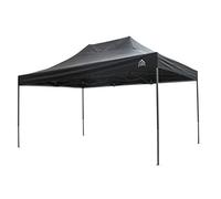 All Seasons Gazebos - Tonnelle Pop-up 3x4.5m entièrement imperméable - Noir