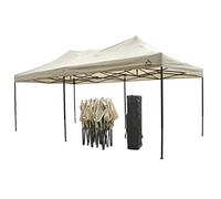All Seasons Gazebos - Tonnelle Pop-up 3x6m entièrement imperméable - Beige