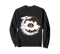All Seeing Eye Boho Witchy Hippy Occulte Creepy Illuminati Sweatshirt