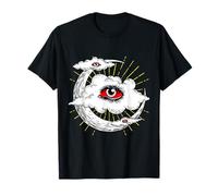 All Seeing Eye Boho Witchy Hippy Occulte Creepy Illuminati T-Shirt