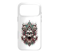 All Seeing Eye Skulls Occulte Mystic Horror Visionary Art Coque pour iPhone 17 Pro Max