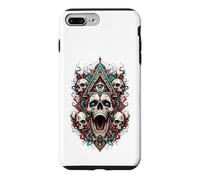 All Seeing Eye Skulls Occulte Mystic Horror Visionary Art Coque pour iPhone 7 Plus/8 Plus