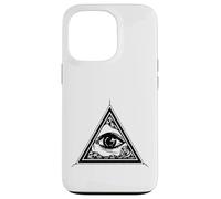 All Seeing Eye - Stay Weird Cyclope Gothic Girl, Evil Eye Coque pour iPhone 13 Pro