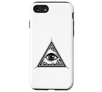 All Seeing Eye - Stay Weird Cyclope Gothic Girl, Evil Eye Coque pour iPhone SE (2020) / 7 / 8