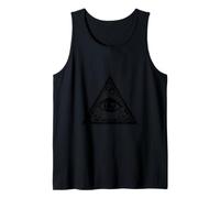 All Seeing Eye - Stay Weird Cyclope Gothic Girl, Evil Eye Débardeur