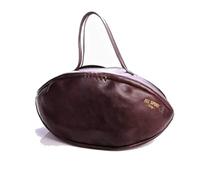 ALL SPORT VINTAGE - Sac Week-End Rugby - Marron Vintage - Cuir De Vachette - Cousu Main - Marque Française - Personnalisable