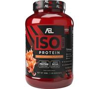 All Sports Labs Iso Zero Protéine - Caramel Salé - Isolat & Hydrolysat de Whey (Optipep®) - 88% Protéines - Faible en Sucres - Idéal Sèche & Récupération Musculaire - 908 g