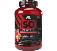 All Sports Labs Iso Zero Protéine - Fraise Cheesecake - Isolat & Hydrolysat de Whey - 88% Protéines - Faible en Sucres - Idéal Sèche & Récupération Musculaire - 908 g
