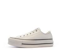 Converse Baskets basses Chuck Taylor All Star Lift Clean Leather OX Blanc 37 1/2 Femme
