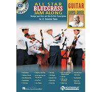 All star bluegrass jam along - guitar guitare +cd