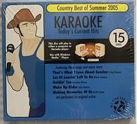 All Star Karaoke Ask-1540 Country Best of Summer 2005