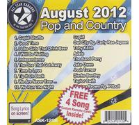 All Star Karaoke August 2012 Pop and Country Hits (ASK-1208)