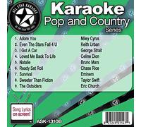 All Star Karaoke October 2013 Pop and Country Hits B (ASK-1310B)