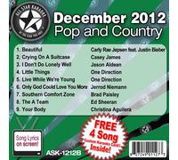 All Star Karaoke Pop and Country Series (ASK-1212B)