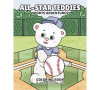 All-Star Teddies: Sports Adventures Coloring Book