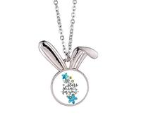 All Stars Shine To You Collier avec pendentif en forme de lapin