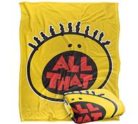 All That! Logo Plaid Ultra Doux au Toucher Soyeux - 152 x 127 cm