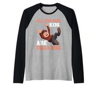 All The Cool Kids Are Falls Risk Gens maladroits - Manche Raglan