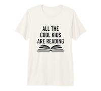 All The Cool Kids are Reading Lecteur de vers de bibliothèque T-Shirt Haut de Gamme