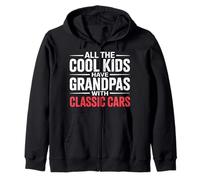 All The Cool Kids Have Grandpas with Classic Cars - Sweat à Capuche