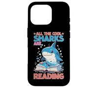 All The Cool Sharks are Reading Jardin d'enfants Coque pour iPhone 16 Pro