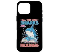 All The Cool Sharks are Reading Jardin d'enfants Coque pour iPhone 16 Pro Max