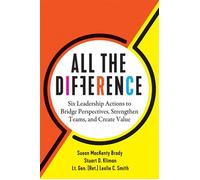 All the Difference Six Leadership Actions to Bridge Perspectives, Strengthen Teams, and Create Value - Susan Mackenty Brady - Harvard Business Review Press - ebook (ePub) - Livre