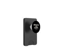 All The Fat is The Lord's Leviticus 3:16 Christian Humor PopSockets PopWallet pour MagSafe