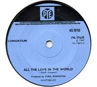 All The Love In The World / Spending My Life Saying Goodbye-7" 45