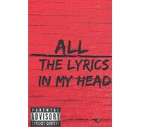 All The Lyrics In My Head: Rap Journal: A Lyricists Hip Hop Inspired Notebook For Rap Bars, Lyrics, Lyrical Flow, Rhyme, Hooks & Verses. 6 X 9 Journal. (Background: Red Factory)