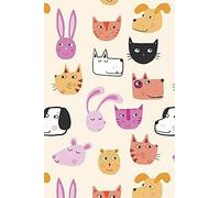 All The Pets: A Blank Guitar Tab And Music Notebook With Cute Animals