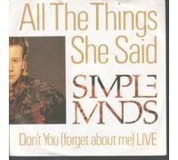 ALL THE THINGS SHE SAID 7" (45)