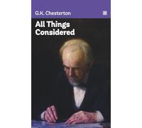 All Things Considered: Observations of philosophy and culture in society in the form of witty essays.