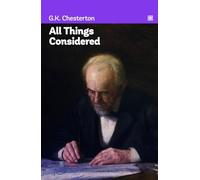 All Things Considered: Observations of philosophy and culture in society in the form of witty essays.