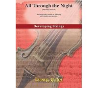 All Through the Night: Old Welsh Melody, Conductor Score