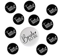 All Tied Up UK Ltd Badges Team Bride Hen Party, Plastique