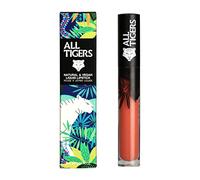 ALL TIGERS - Rouge à Lèvres Liquide Mat - Tenue Longue Durée - Ingrédients Bio, Vegan & Naturel - Teinte Pêche "Dear to Stand" 682 - Lipstick Longue Tenue et Sans Dérivé de Pétrochimie