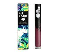 ALL TIGERS - Rouge à Lèvres Liquide Mat - Tenue Longue Durée - Ingrédients Bio, Vegan & Naturel - Teinte Violet "Feel The Power" 980 - Lipstick Longue Tenue et Sans Dérivé de Pétrochimie