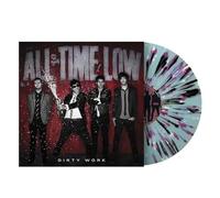 All Time Low - Dirty Work - Blue With Splatter Vinyl