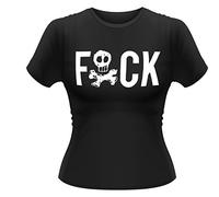 All Time Low - T-shirt Femme Skull F - Noir (Black) - FR : 42 (Taille fabricant : 14)